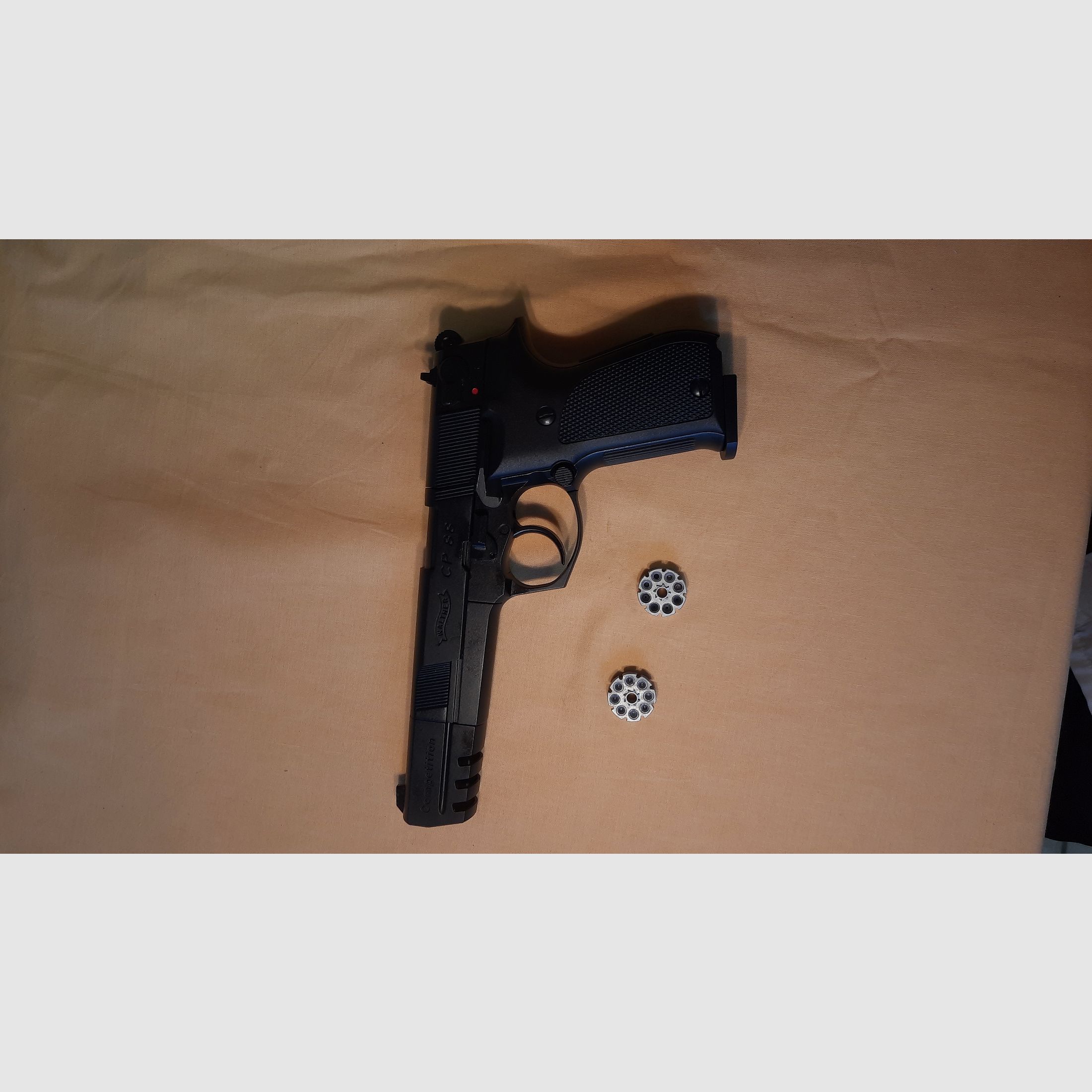 Walther CP88 Competition von Umarex plus 500 Schuss, neuwertig, keine Gebrauchspuren.