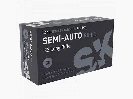 SK SEMI AUTO - .22LR - 2,59 G / 40 GRS. - 50 PCS.