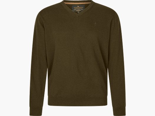 Seeland Pine V-Neck Sweater Men Light Pine 2XL