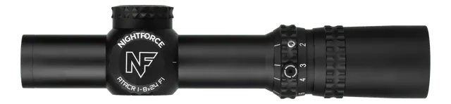 Nightforce NX8 1-8×24 F1 CAPPED luneta celownicza – czarny, FC-DMx, zdjęcie 4 z 7
