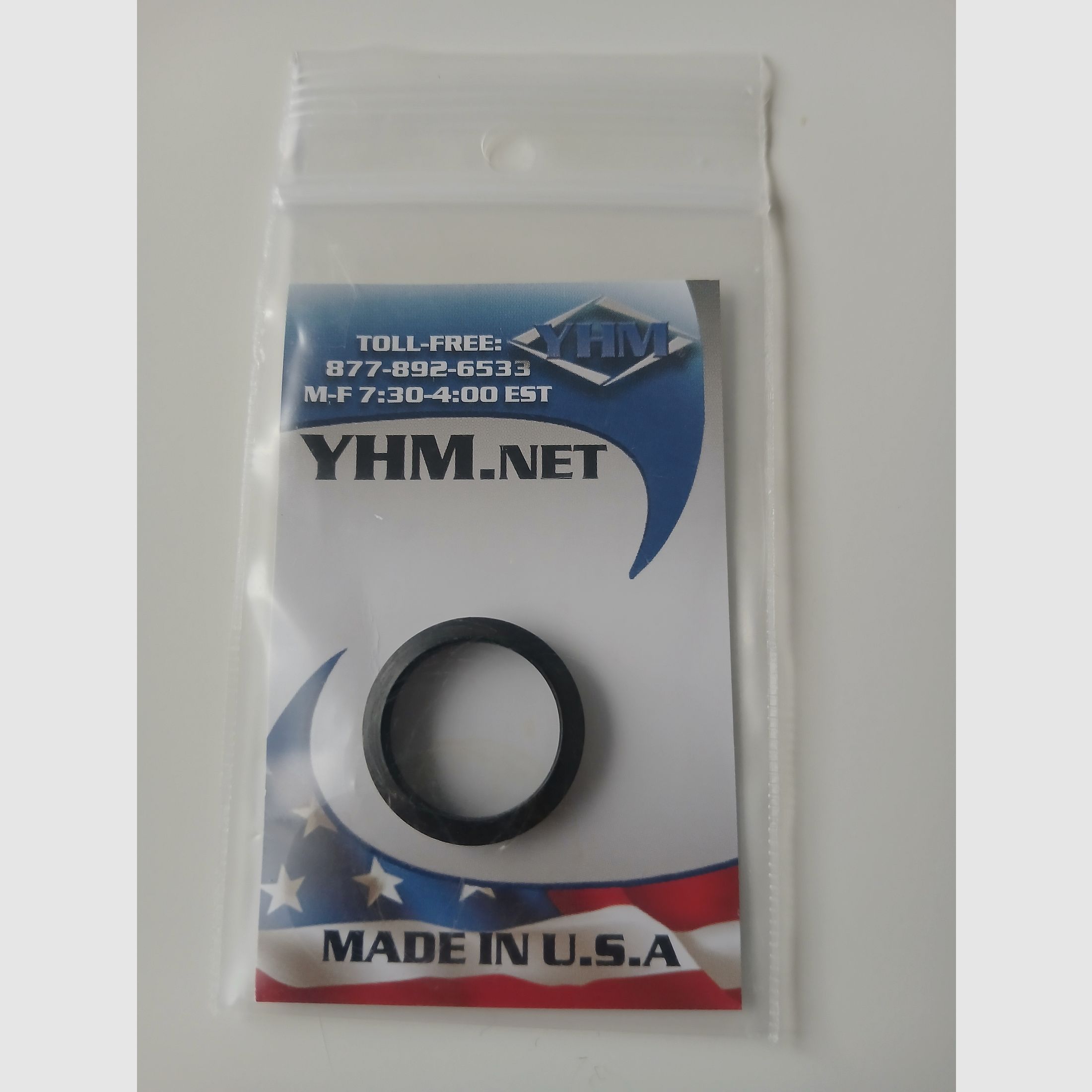 X2 YANKEE HILL MACHINE CO., INC. AR .308 5/8' CRUSH WASHER STEEL BLACK