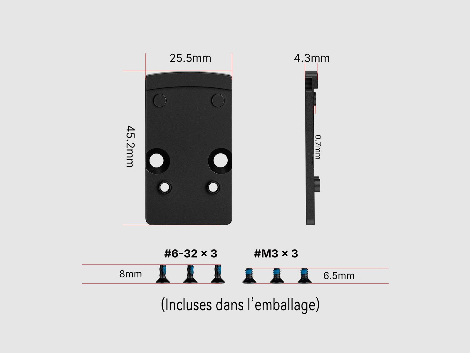 Adapterplatte RMR zu RMSc, Bild 2 von 7