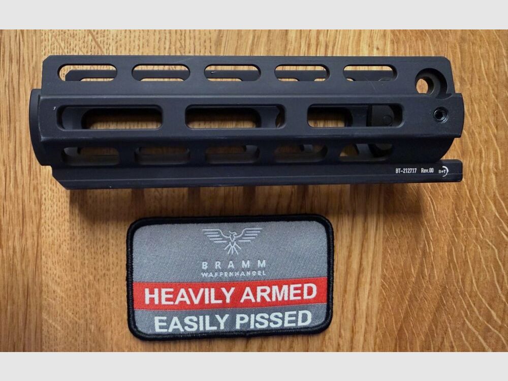 B&T AG (Brügger und Thomet) M-Lok guardia de mano para HK MP5/SP5 BT-212717 B&T