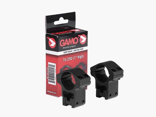 GAMO TS-250 Montageringe für 1″-Rohr, Höhe High