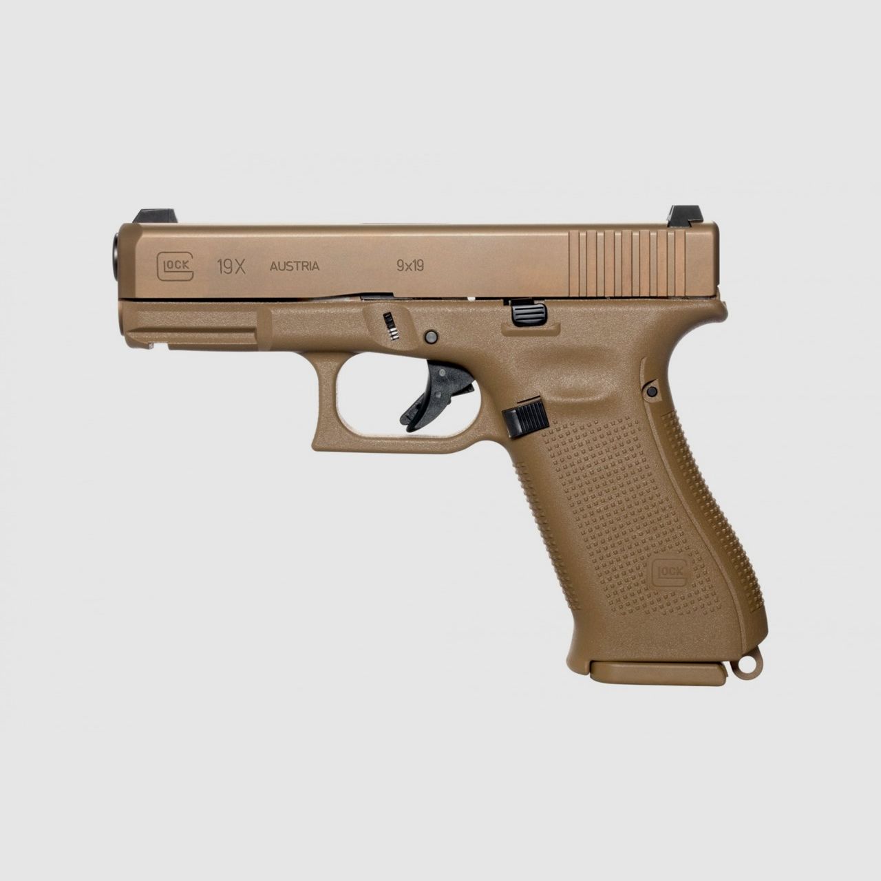 GLOCK Mod. 19X coyote pistolet 9 mm Luger, image 4 sur 5