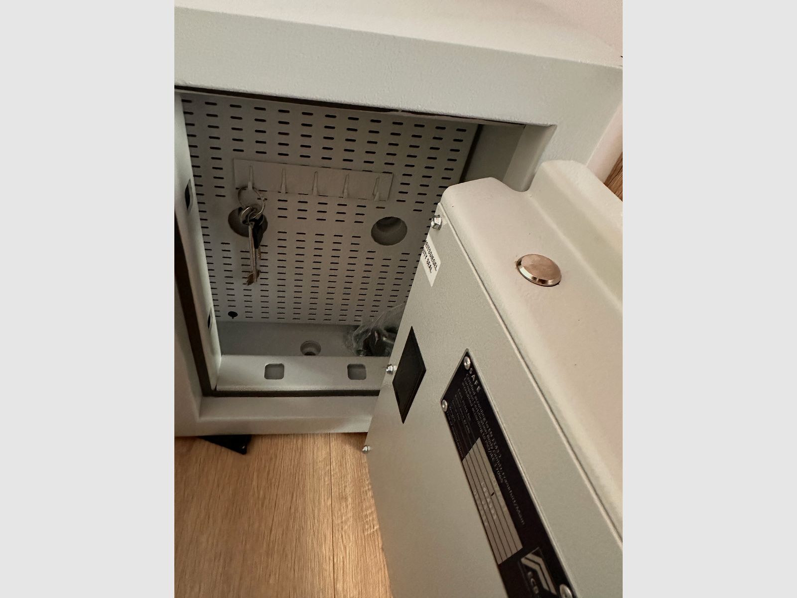 Armadio per armi di classe 1 e cassaforte per chiavi di classe 1