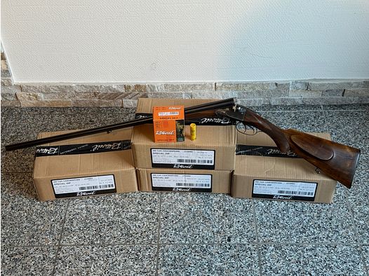 Sauer & Sohn Suhl Doppelflinte Kal. 20/70 – Top-Zustand inkl. 1.000 Schuss Jagdpatronen