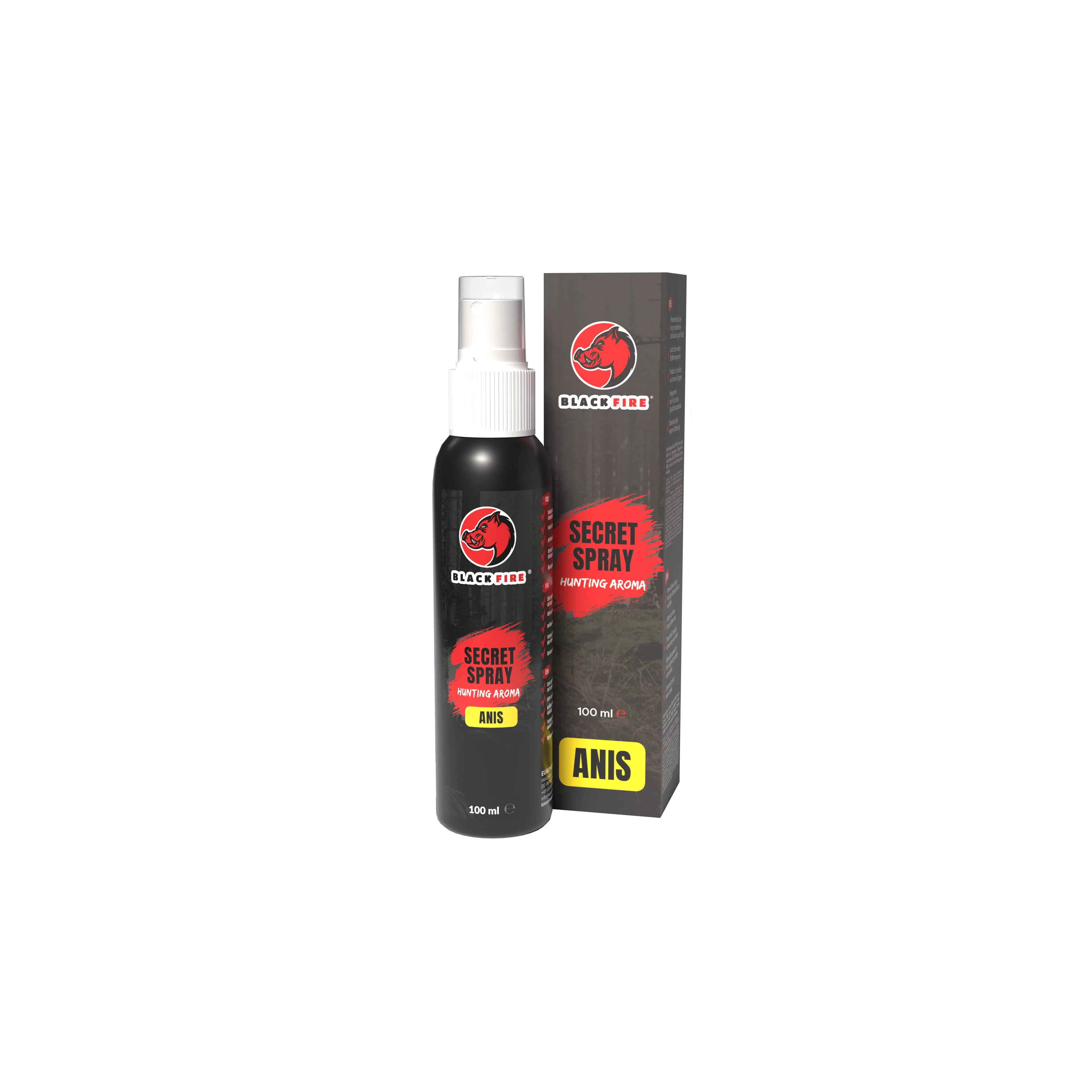 BLACK FIRE - Secret Spray Anis 100 ml