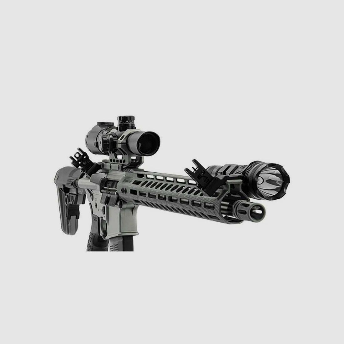 AR15 - Mira trasera Flip Up inclinada a 45° - Picatinny, imagen 5 de 7