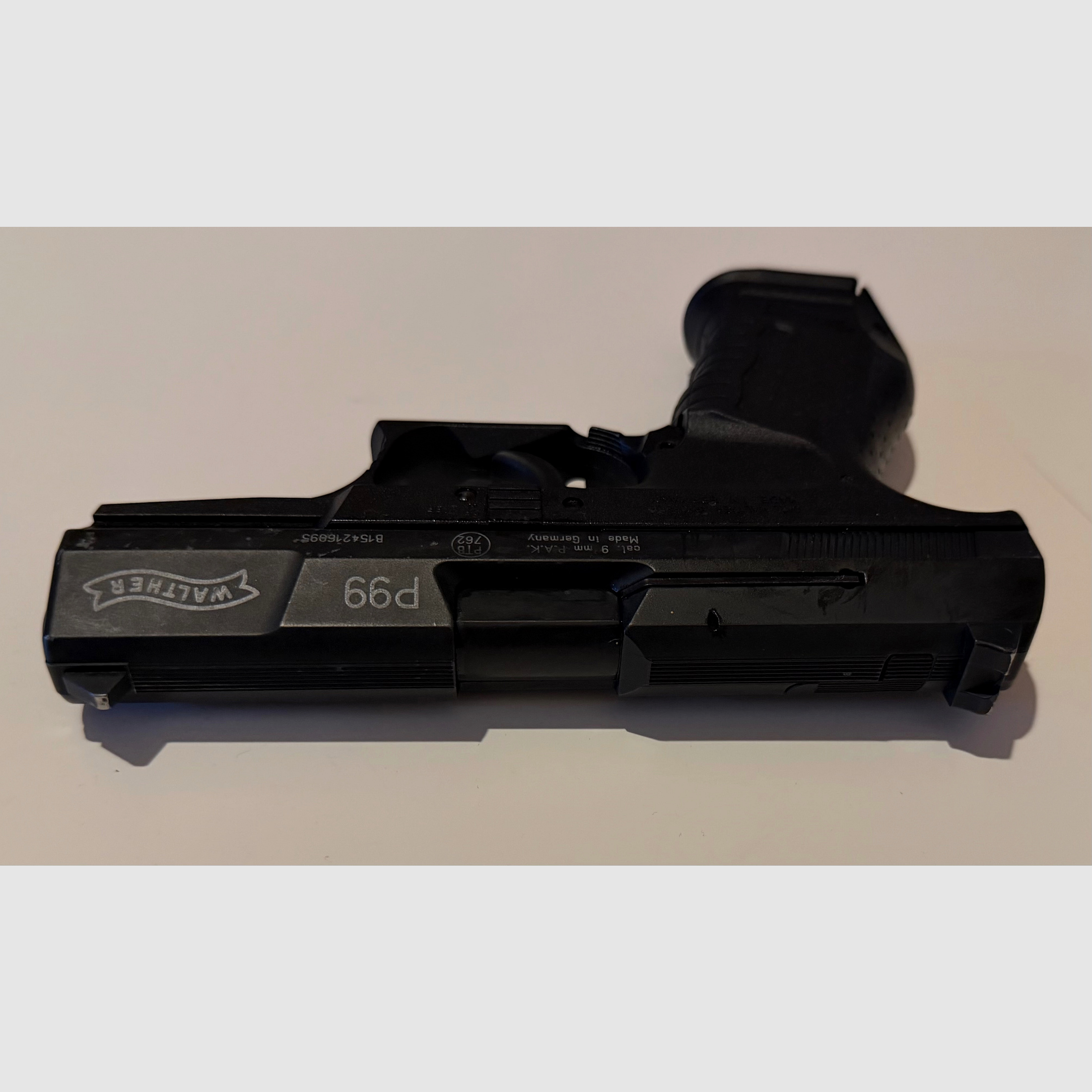 Walther P99 blank firing pistol 9mm P.A.K. matte black