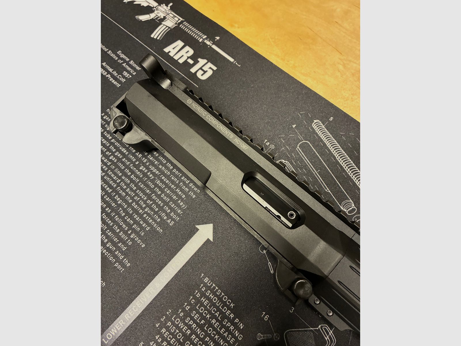 Nordic Components AR-15 .22 lfb conversion system – only 700 shots, excellent condition