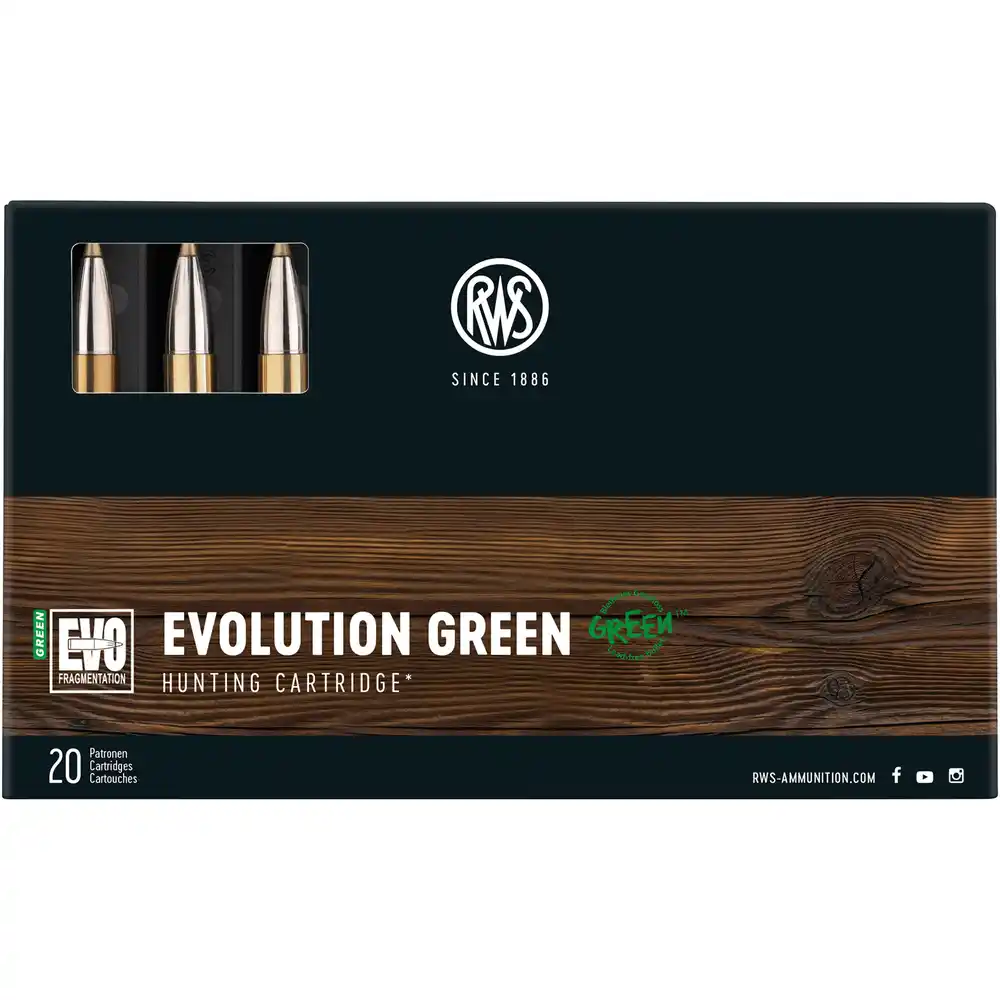 RWS .30-06 Spr. Evolution Green 9,0 g/139 grs., afbeelding 1 van 6