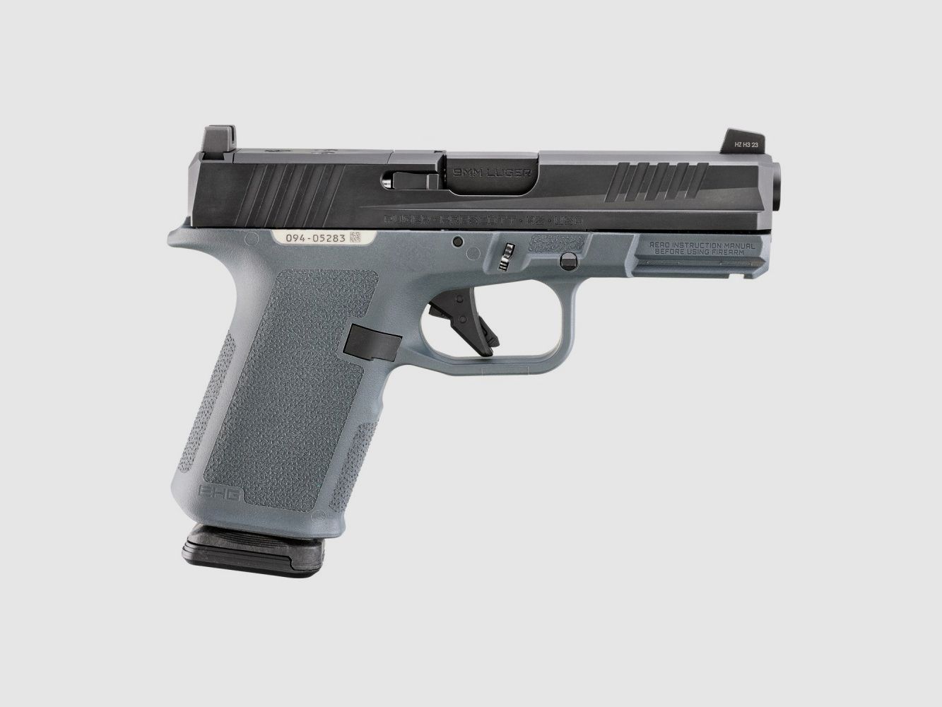 Ruger RXM, 9mm Luger, 4", 15-rds, Stealth Gray Magpul Grip