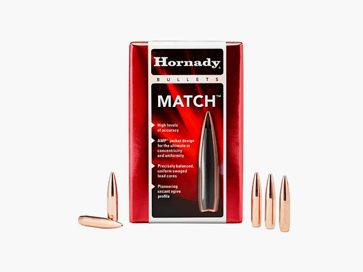 PALLE DA RICARICA – HORNADY – 22 Cal .224 68 gr BTHP Match™ (500 PZ) -22785