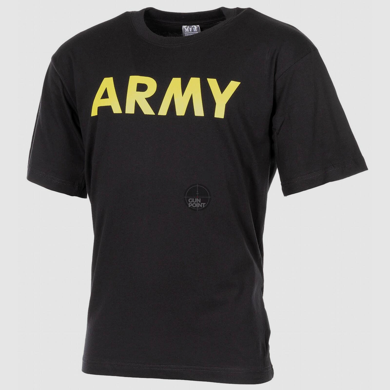 T-Shirt, bedruckt, Army",schwarz - Gre: L"