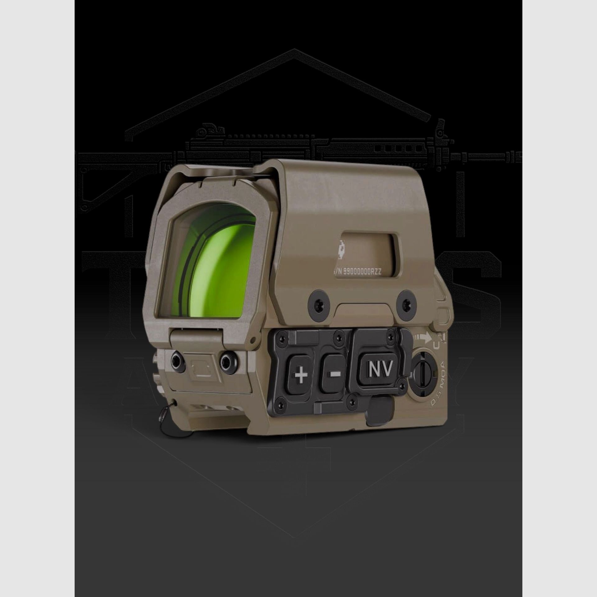 SIG SAUER Romeo 8T AMR Shroud, FDE, immagine 3 di 6