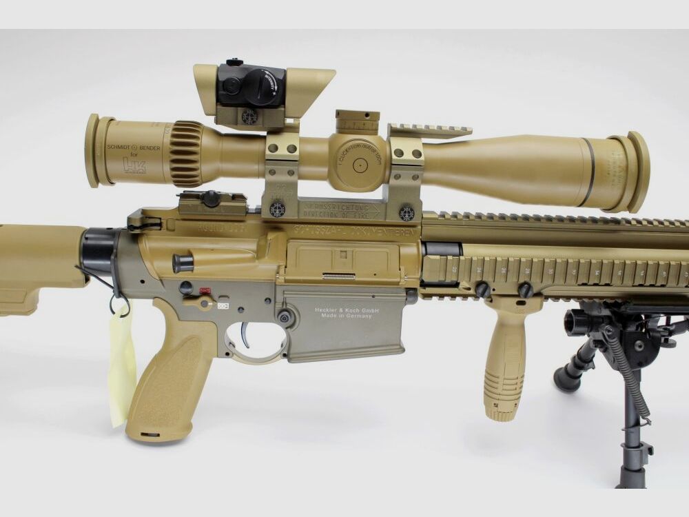 Heckler & Koch G28Z mit S&B und Aimpoint Harris Zweibein Komplettset .308Win