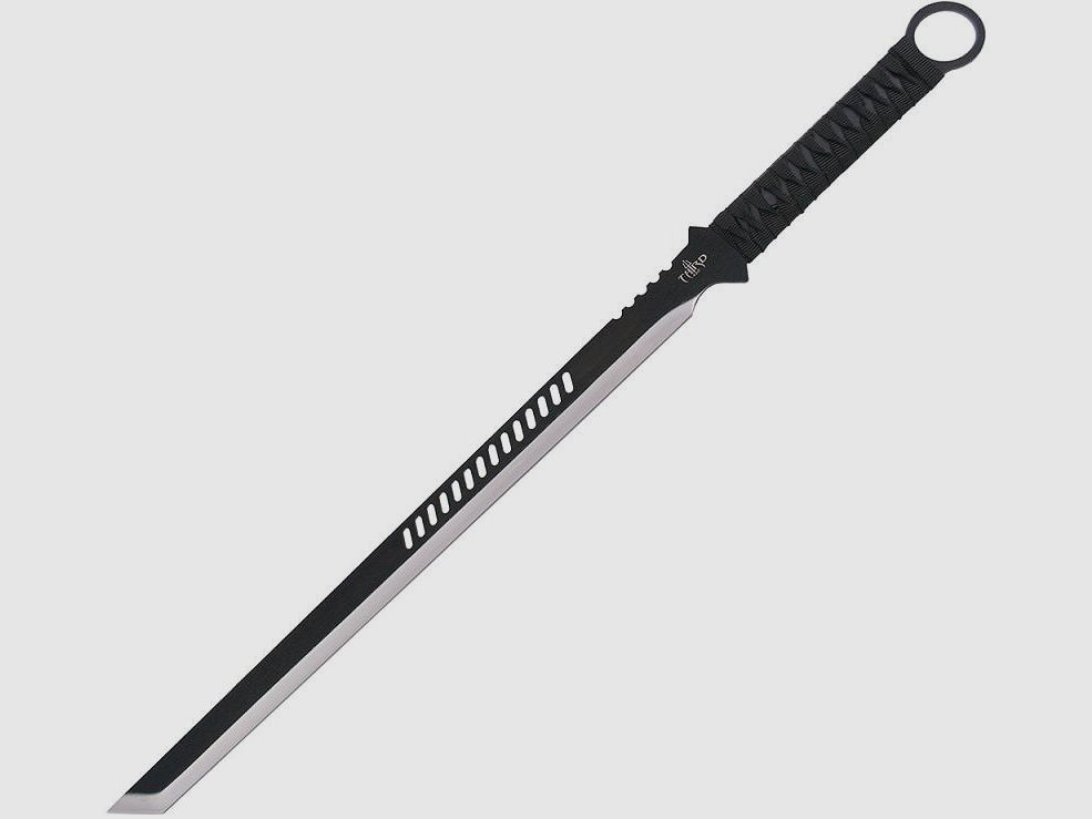Ninja Schwert mit schwarzer Edelstahlklinge