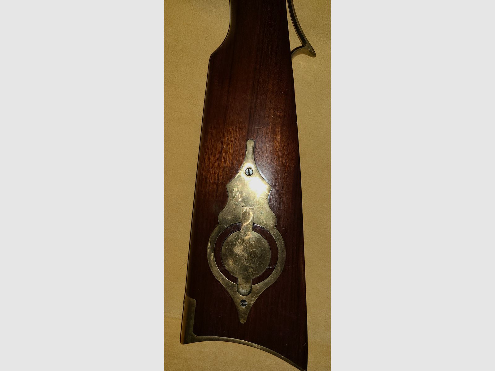 VORDERLADER BÜCHSE 383758 / cal. 45 / NUSSBRAUN / WFW / BLACK POWDER SCHWARZPULVER / HOLZ SCHAFT / TOP ZUSTAND