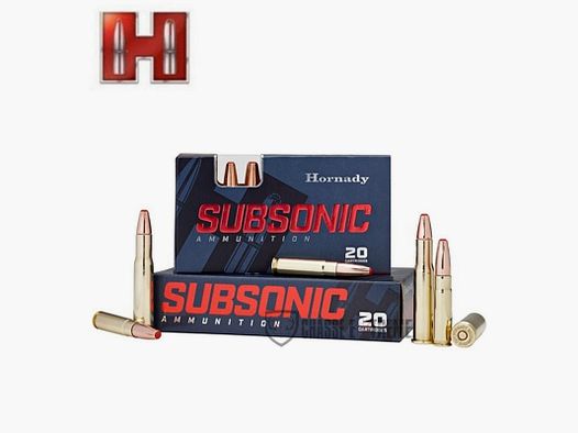 20 patronen HORNADY Subsonic Kal 30-30 Win 175gr