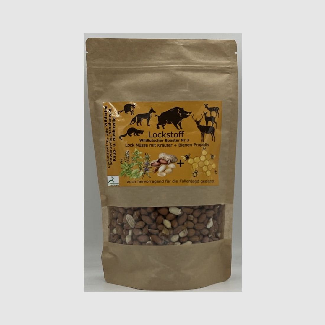 Wild Lure Booster No. 3 Nueces de Bloqueo con Hierbas/Propóleos de Abeja