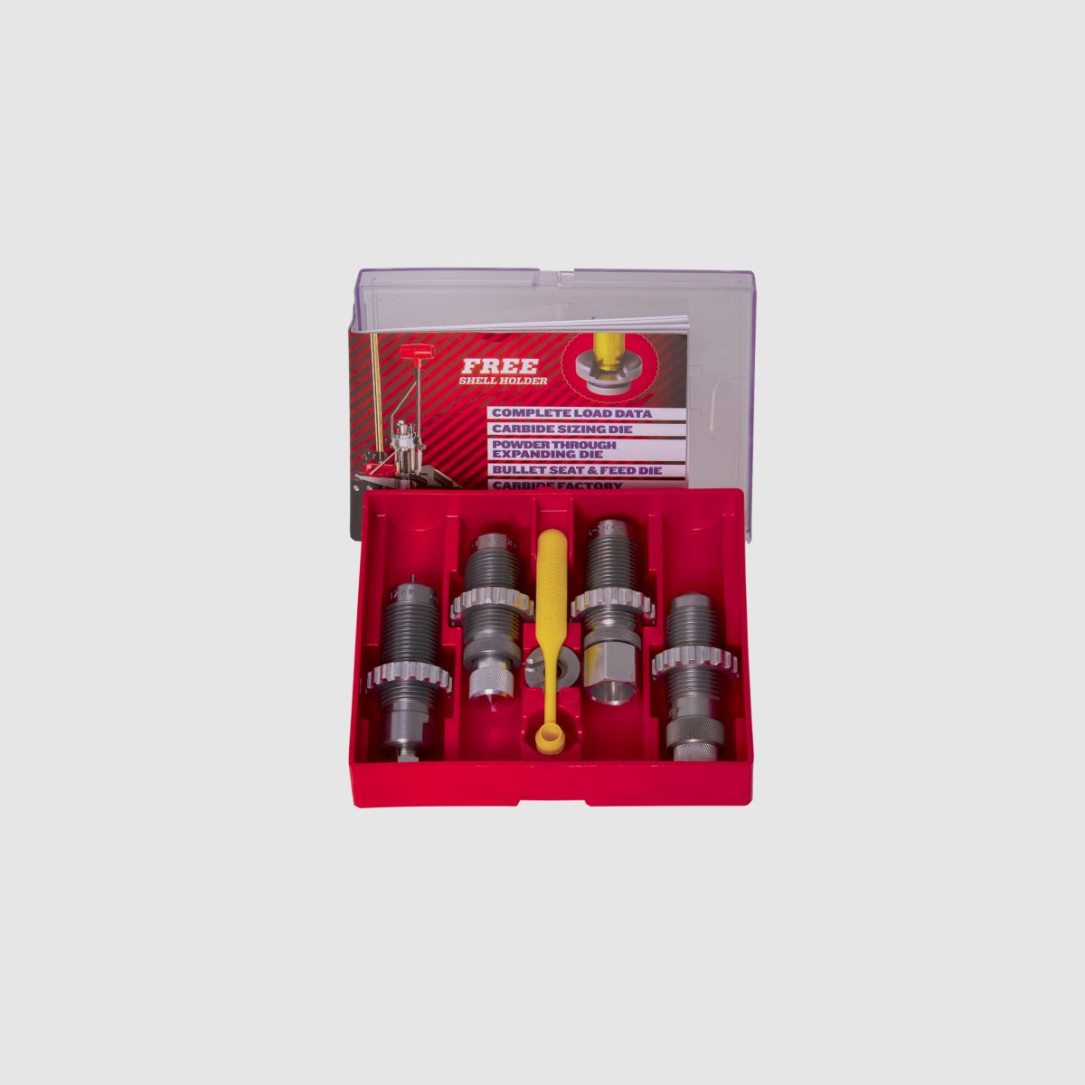 4-teilige Werkzeugset LEE DELUXE mit Hülsenhalter 40 S&W