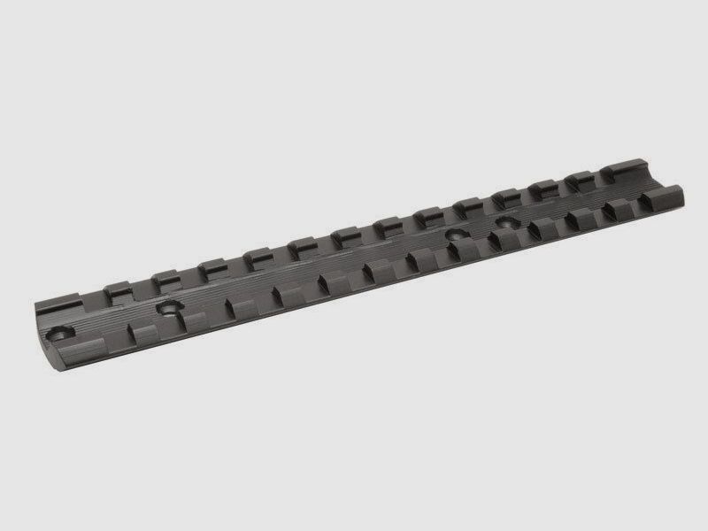 original SUN OPTICS Ruger 10/22 Picatinny / Weaver rail aluminum black anodized including screws