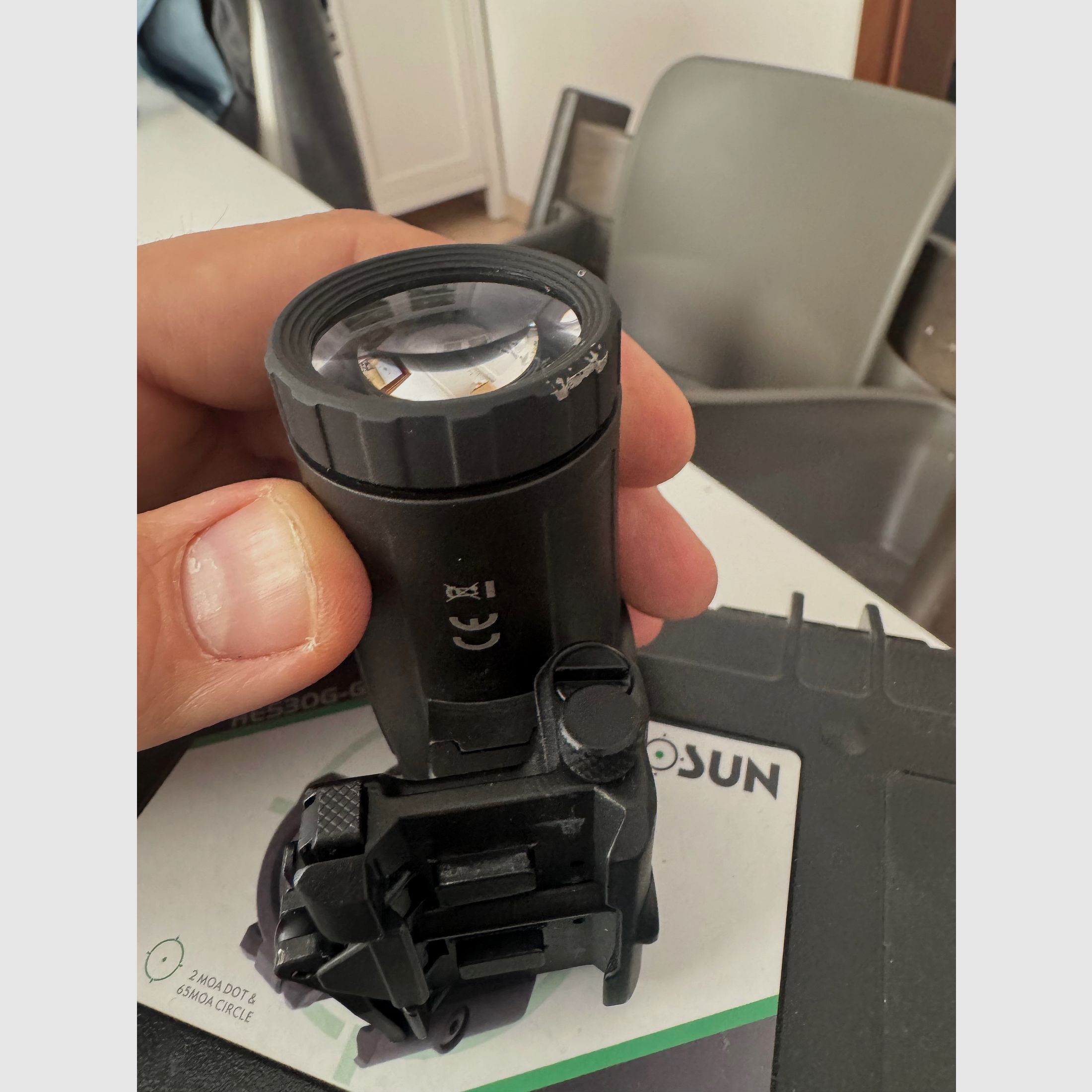 Holosun Magnifier HM3X-TITAN, 3 fach Vergrößerung, schwarz, Picat... - 77001818