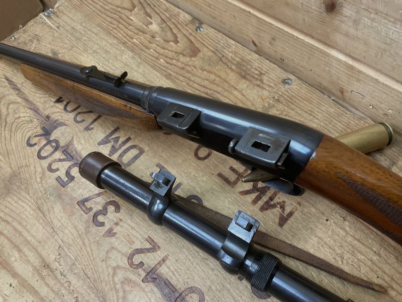 SLB KK-Büchse FN Browning Kal..22lr., mit ZF Gnomet 2,5x, seitliche Einhakmontage!!!