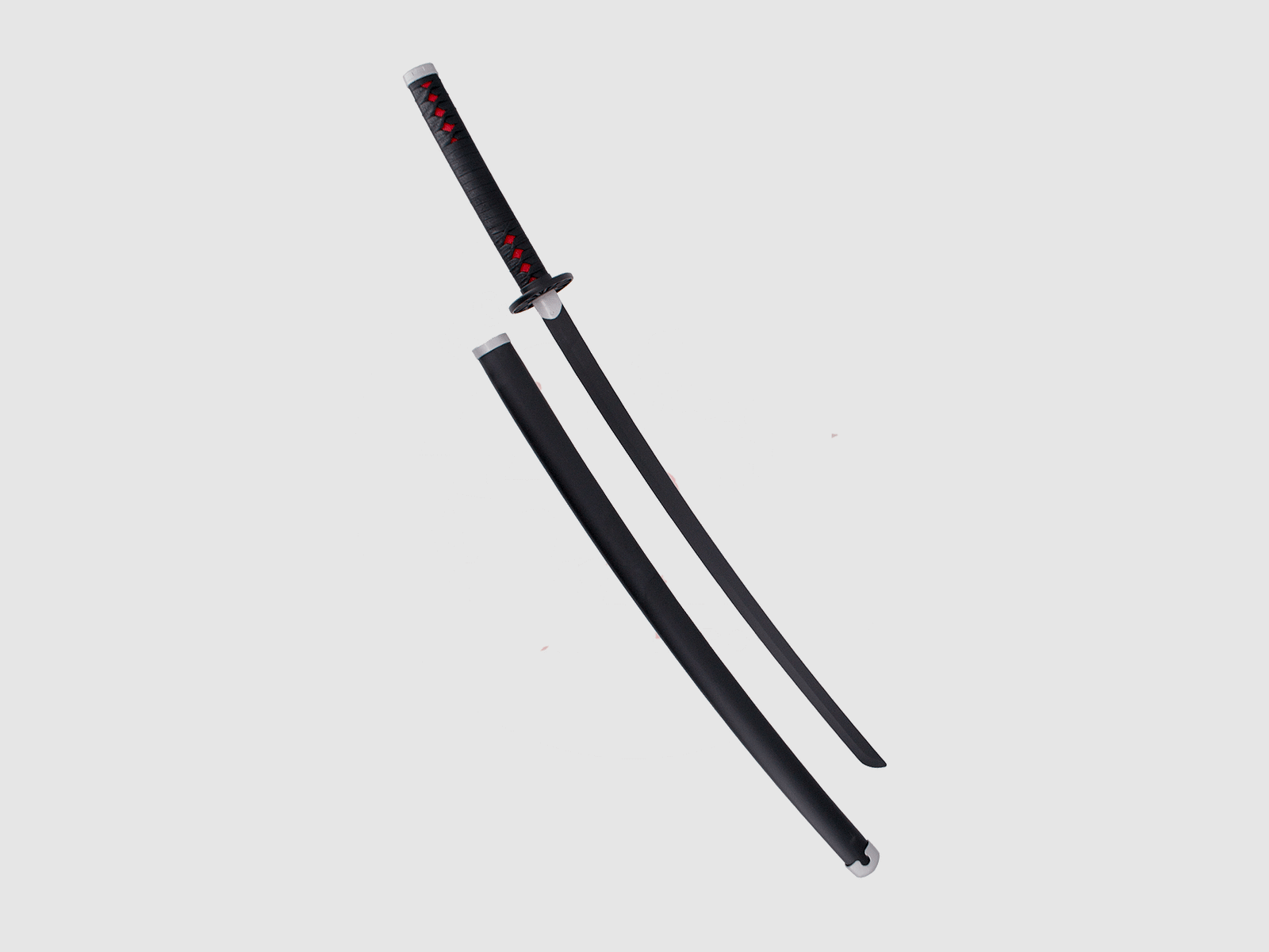 KATANA DEMON SLAYER Kamado Tanjirou (LAMA ACCIAIO 101cm), immagine 1 di 3
