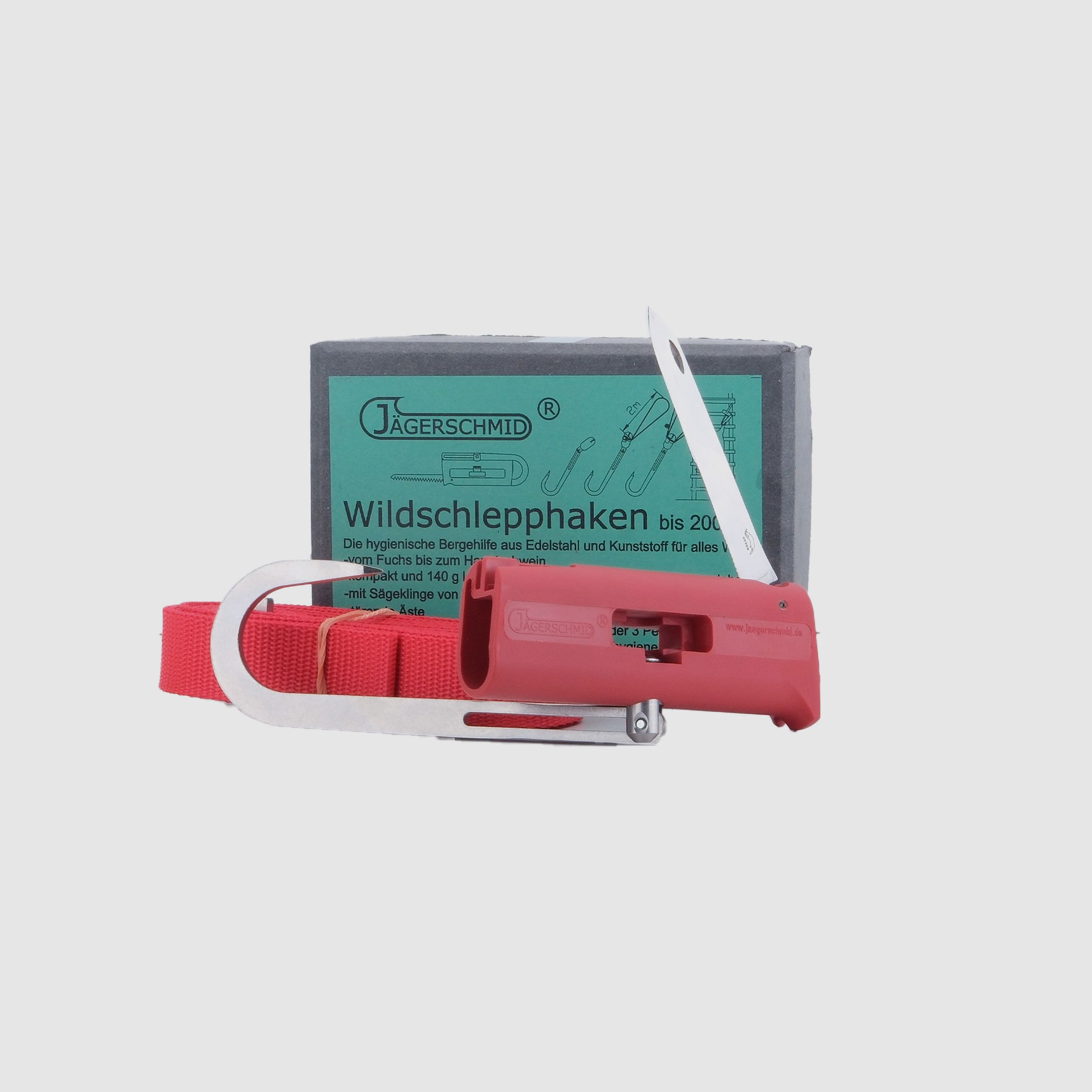 David Dominicus Wildschlepphaken bis 200kg Jägerschmid Jagdzubehör