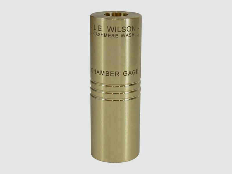 L.E. WILSON DIMENSION GAGES L.E. WILSON 6.5 GRENDEL OTTONE MINIMUM CHAMBER GAGE