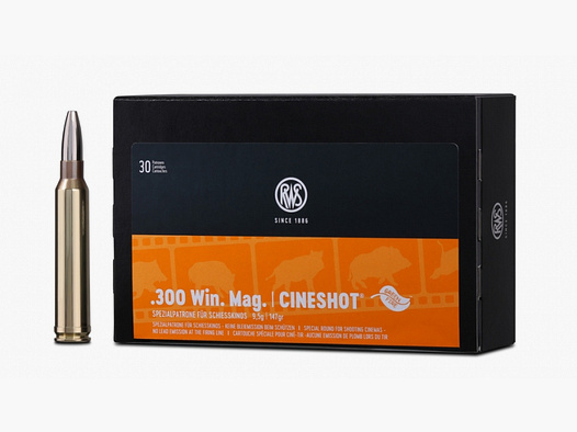 RWS .300 Win. Mag. CINESHOT 9,5g/147gr 30 Patronen