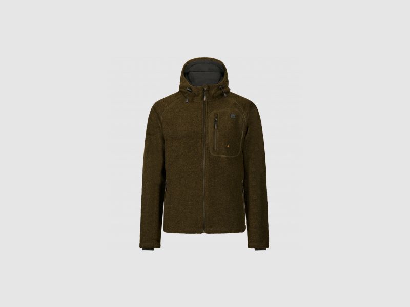 il Lago Prestige Lodenfleece Kurtka Geo Pro Membrana Mężczyźni (Oliwkowy) | 5XL
