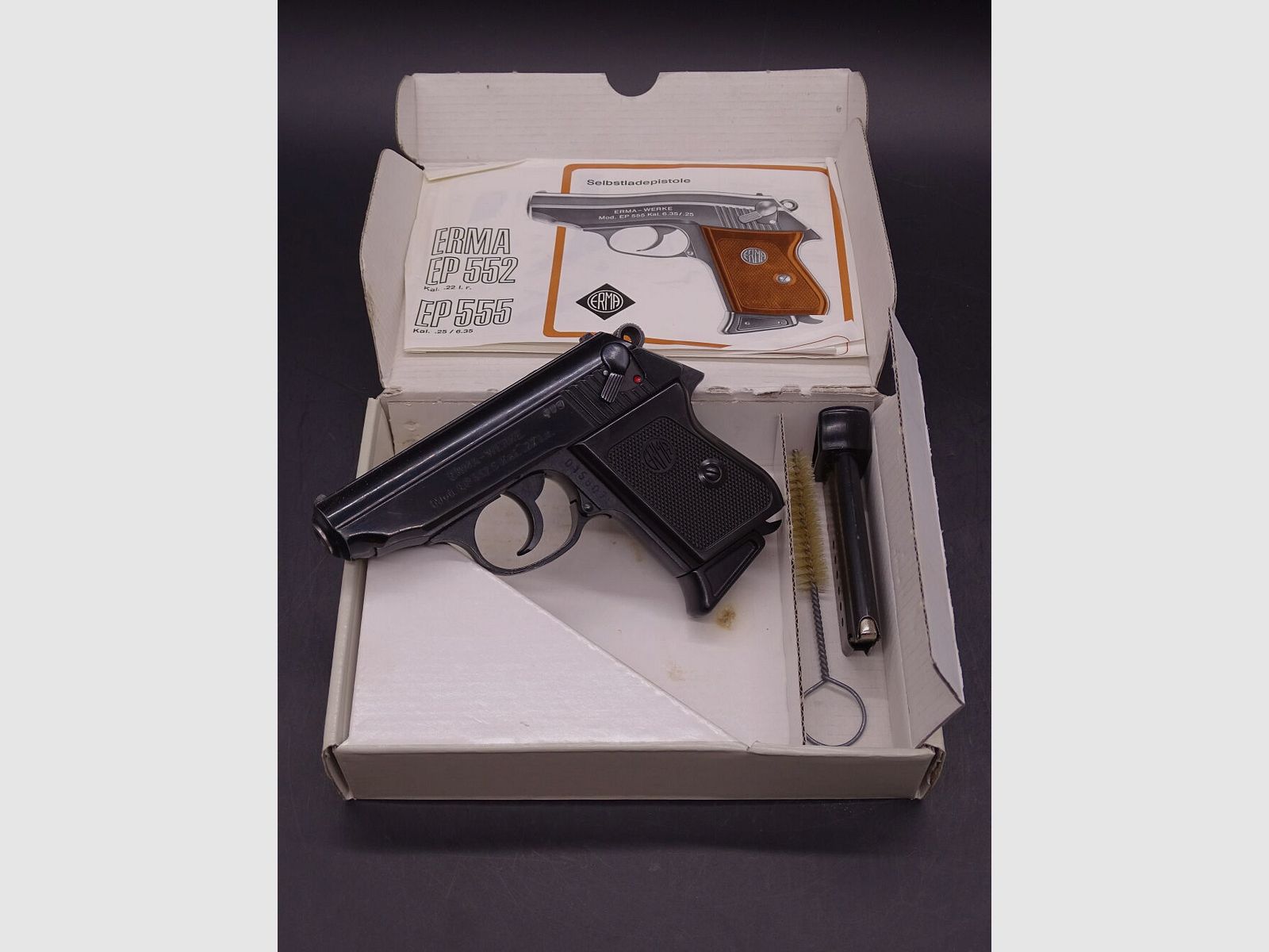 ERMA EP 522 S kaliber .22lr w oryginalnym opakowaniu EP 522 S