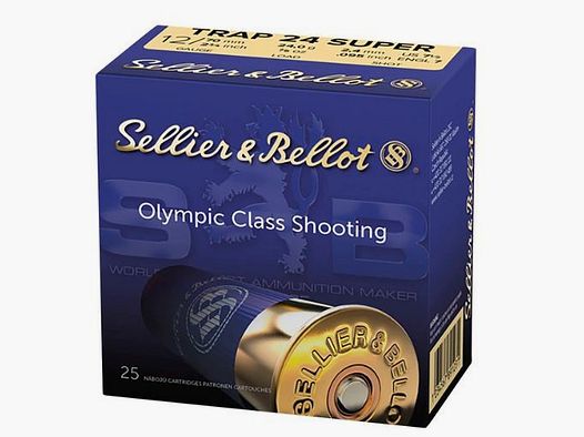 SELLIER & BELLOT TRAP 24 SUPER - 12/70 - 24G - 2,4MM - 25 PATRONEN