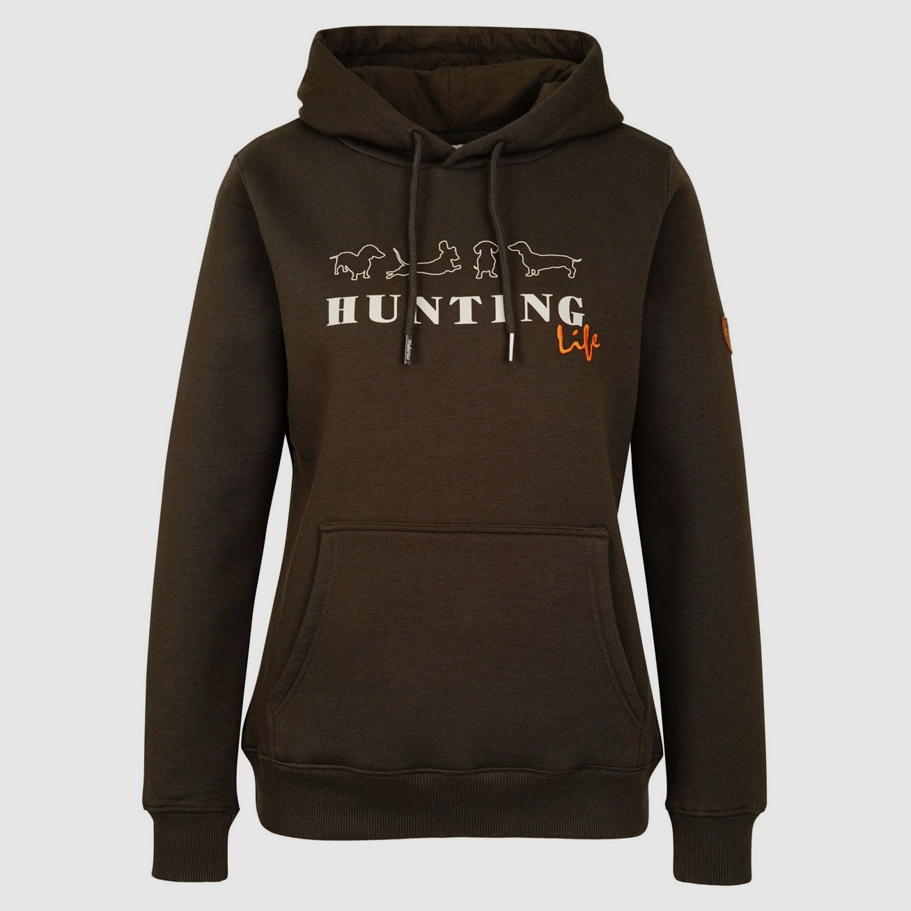 Hubertus Hoodie Hunting Life Oliv