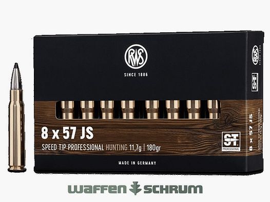 RWS 8x57JS Speed Tip Pro 11,7g - 180gr