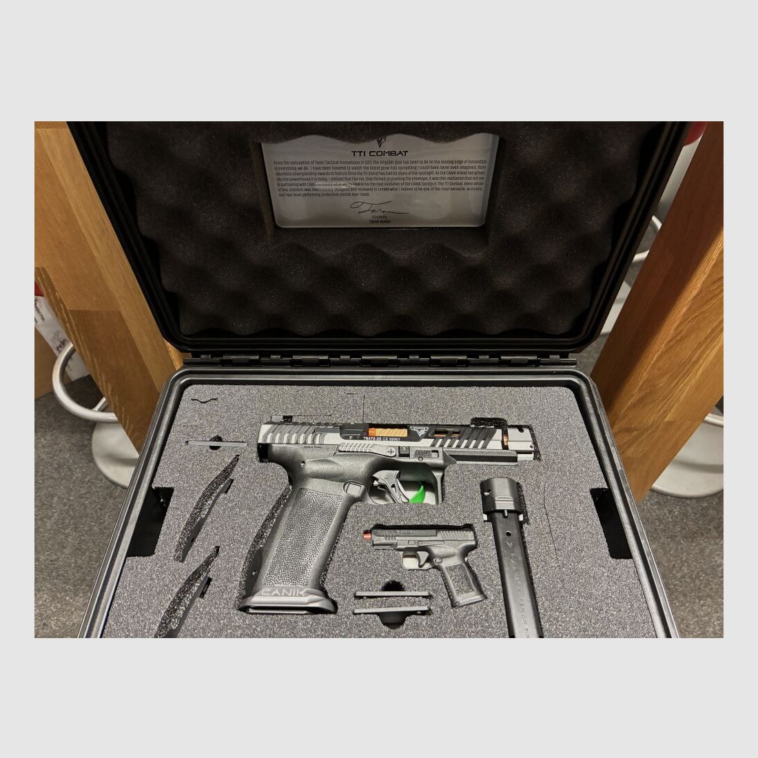 CANiK TTI COMBAT SMOKE 9mm Luger