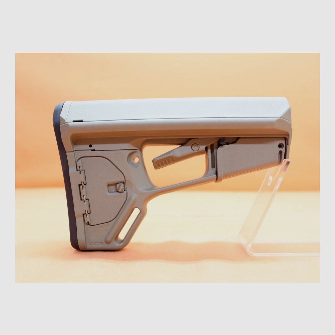 Magpul AR-15: Buttstock Magpul ACS-L (MAG378-FDE) MILSPEC Carbine Stock Polymer Flat Dark Earth/Schubschaft