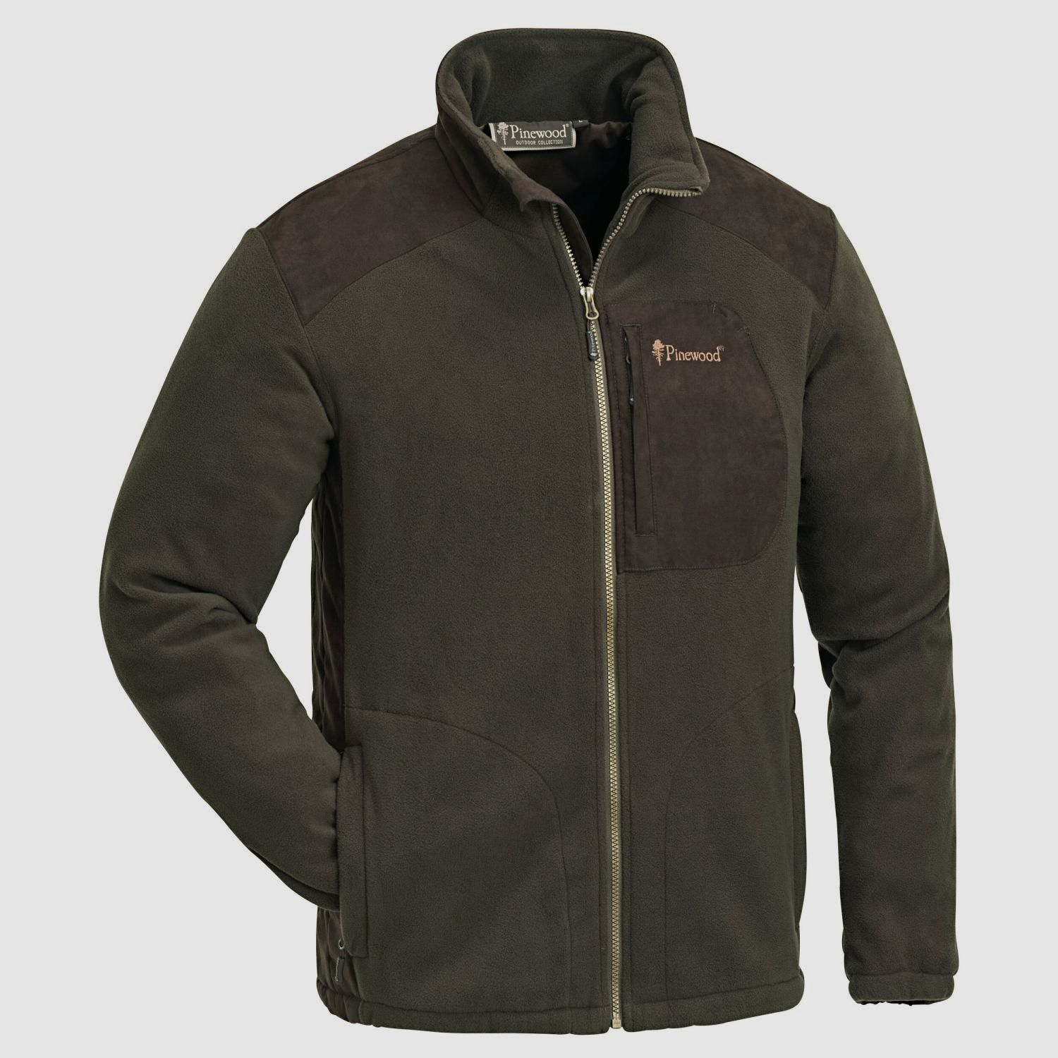 Wildmark veste polaire à membrane pour homme (H.Brown/Suede Brown)
