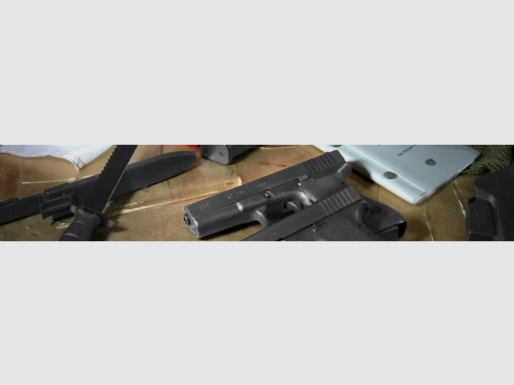 Glock Sondermodell 40 Jahre P80 Pistole Glock 80 im Kaliber 9mm Para (9x19) Inkl. Zubehör
