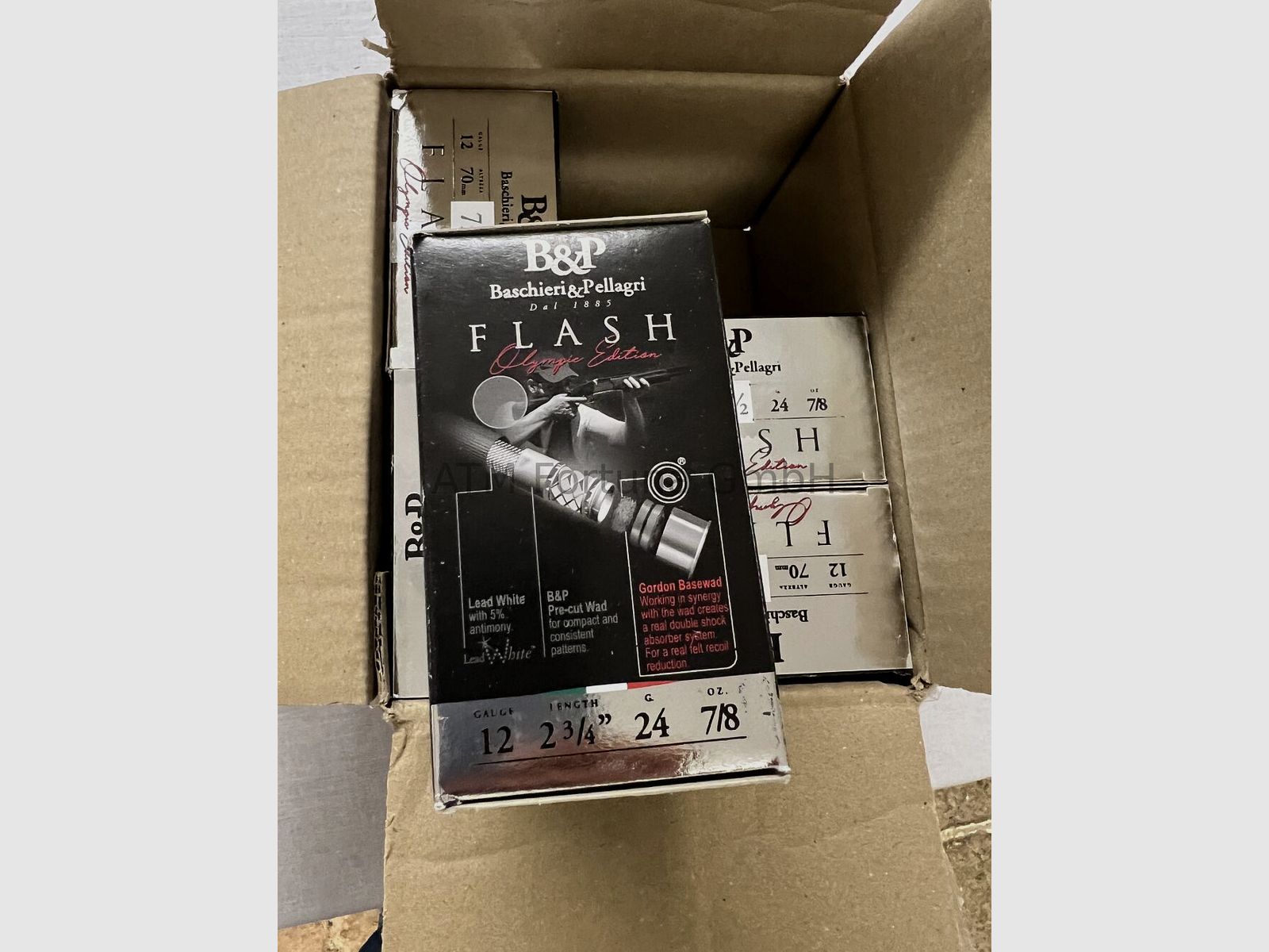 Baschieri & Pellagri **1000 pieces** 12/70 4 TO F2 Flash Trap 2.4mm 24g