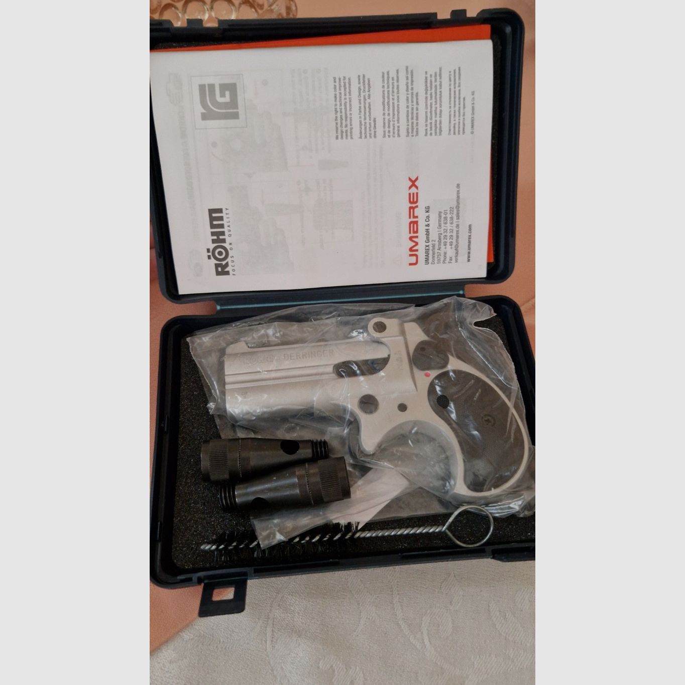 Röhm Derringer Twinny Neu , PTB 599