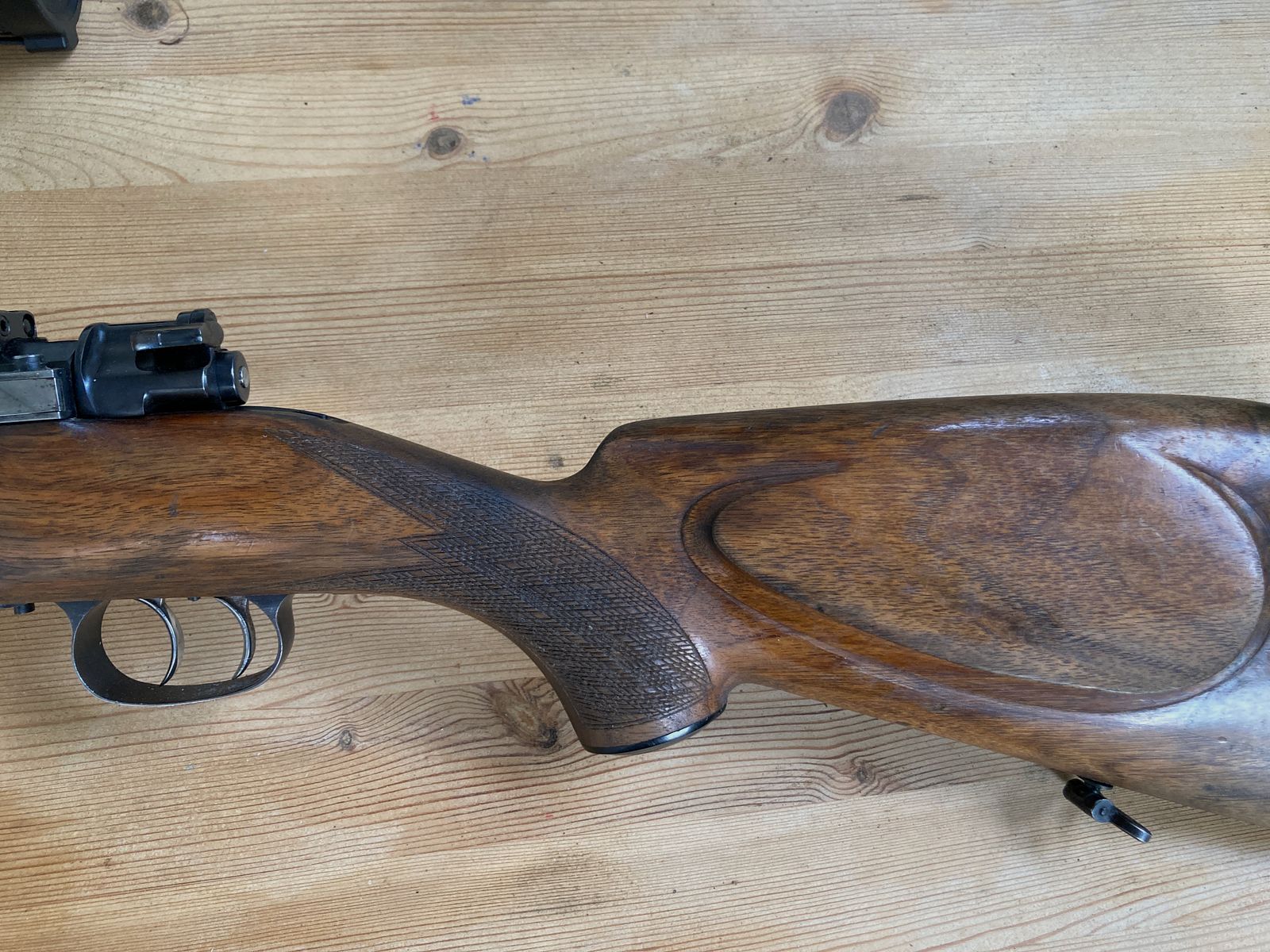 Repetierbüchse FN, Modell K98, Kaliber 7x64 mit Meostar 3-12x56 R1r, deutscher Stecher