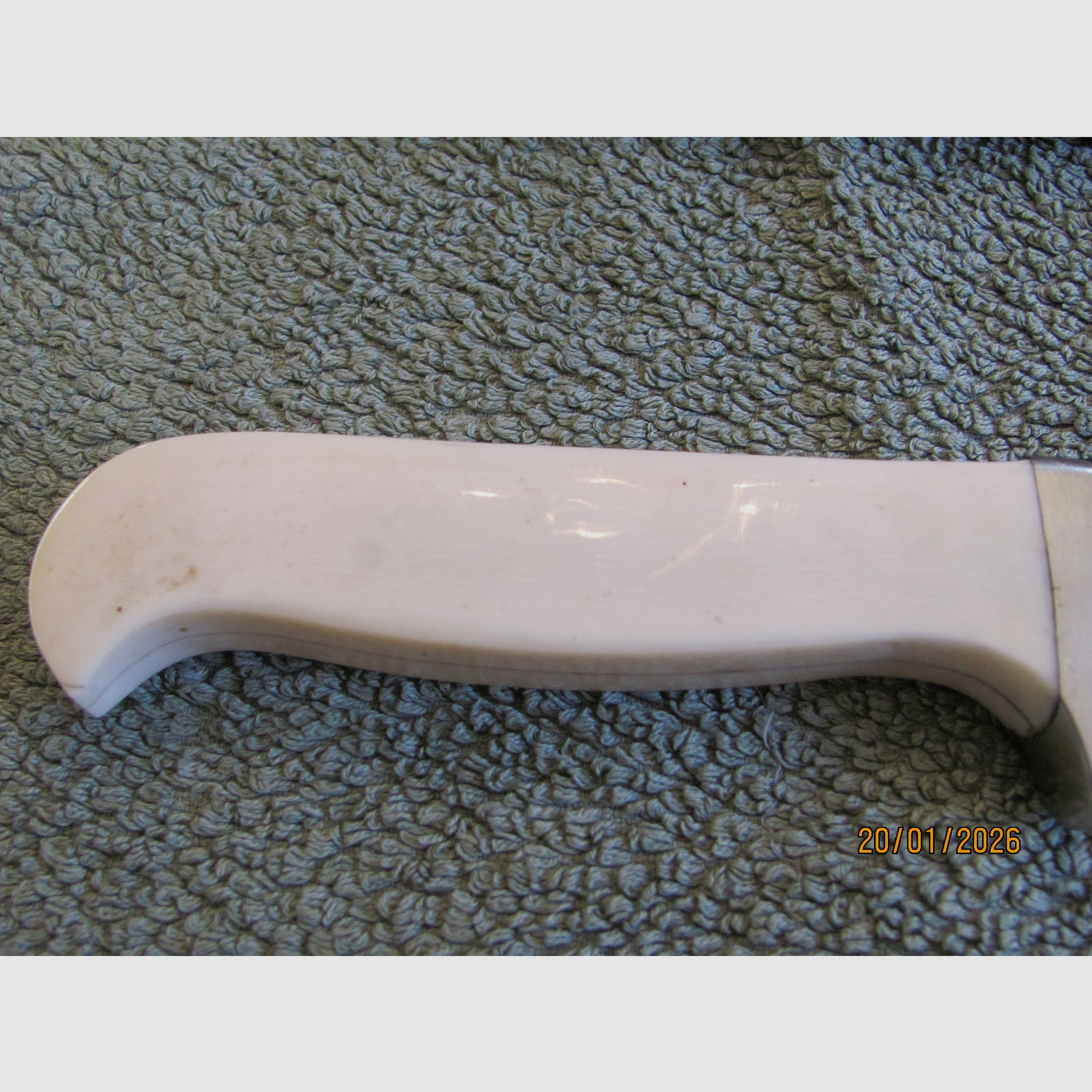 Original Puma White Hunter mit handgefertigtem Griff aus Bein - UNIKAT ! NEU!