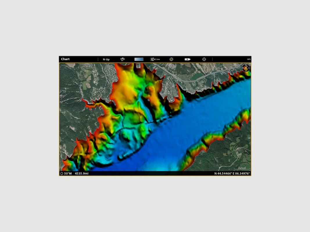 Detaillierte Karte Humminbird Lake Master Frankreich V1.0, Bild 5 von 5