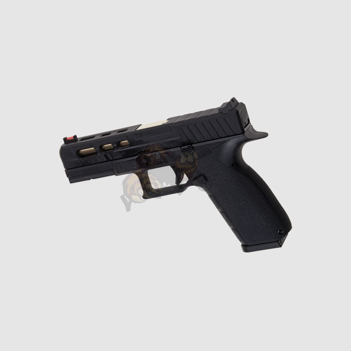 KJ Works KP-13 Custom Metal Slide GBB Negro -F-