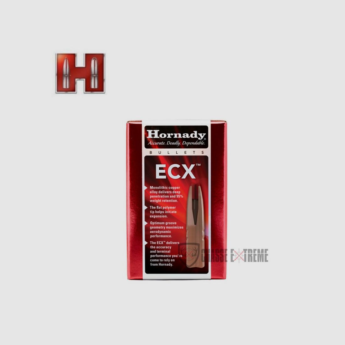 50 Proiettili HORNADY Cal 6,5mm-140Gr Ecx