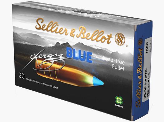 Sellier & Bellot 192311 .30-06 Spr. z kulką eXergy niebieską 10,7g 165grs. TXRG